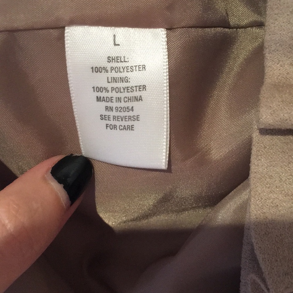 Faux suede blazer🍒 - Picture 3 of 8